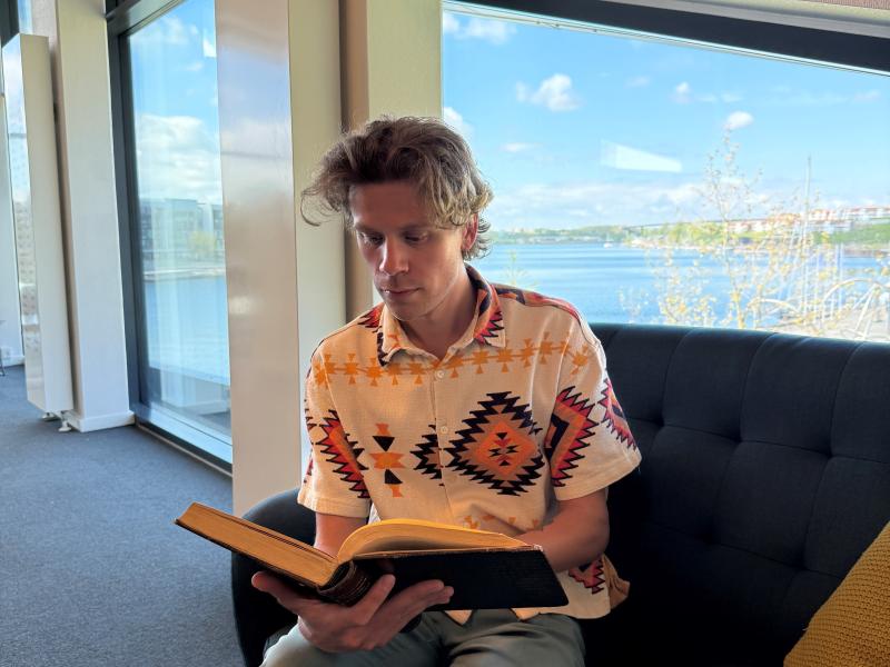 Portræt af Anders T. K. Ølholm